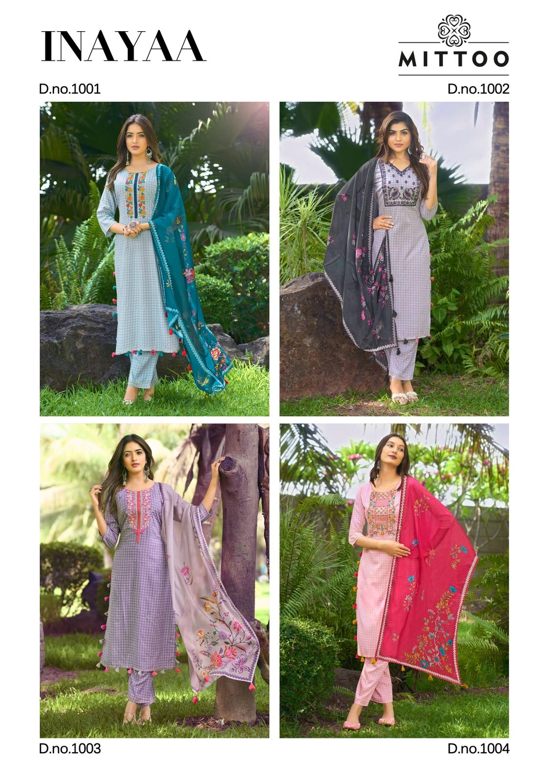 Mittoo Innaya Rayon Print Wholesale Readymade Salwar Suit Catalog — Wholesale Salwar Suits, Mittoo wholesale from Surat — view 5